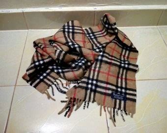 burberry inspired scarf etsy